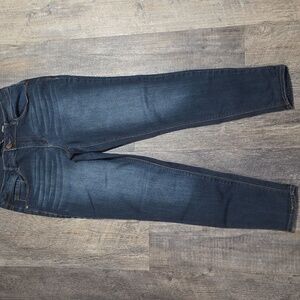 1822 Denim Jeans Adrianna Skinny Women's Size 10 Dark Wash Blue Stretch Mid Rise